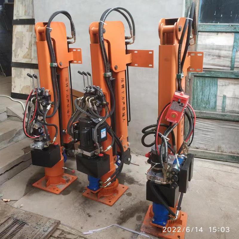 和平区重汽蓝牌随车吊 3.2吨 国六动力强 液压驱动 农用自卸起重机